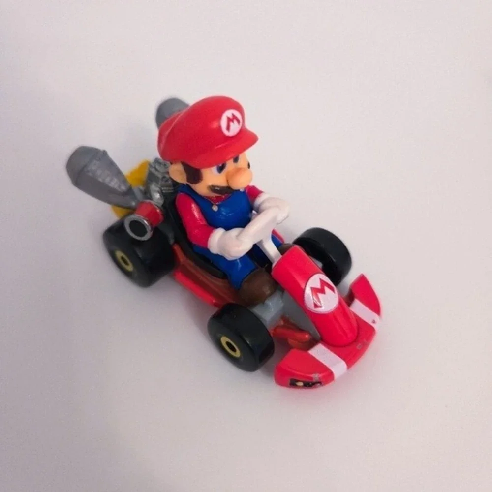 Nintendo Super Mario Hot Wheels &‎ McDonalds Toy Car Figurines (Lot of 8)